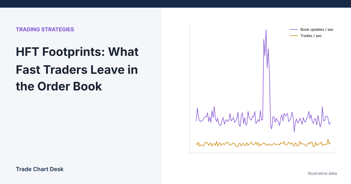 Illustrative chart for the article "HFT Footprints: What Fast Traders Leave in the Order Book"